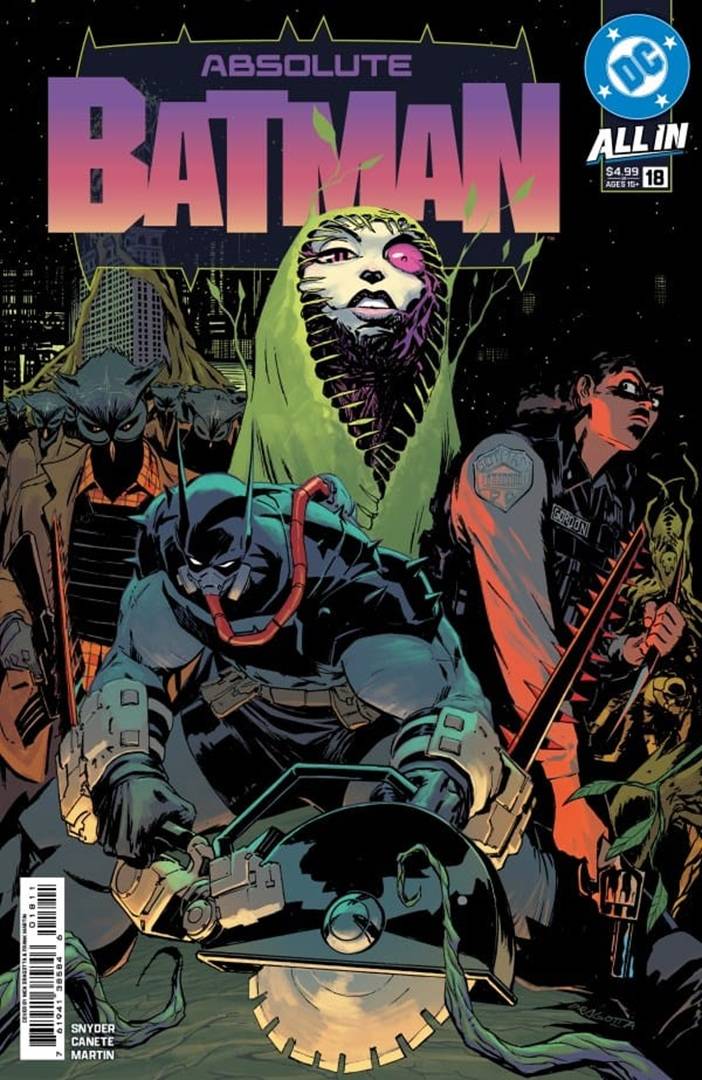 The cover of Absolute Batman #18
