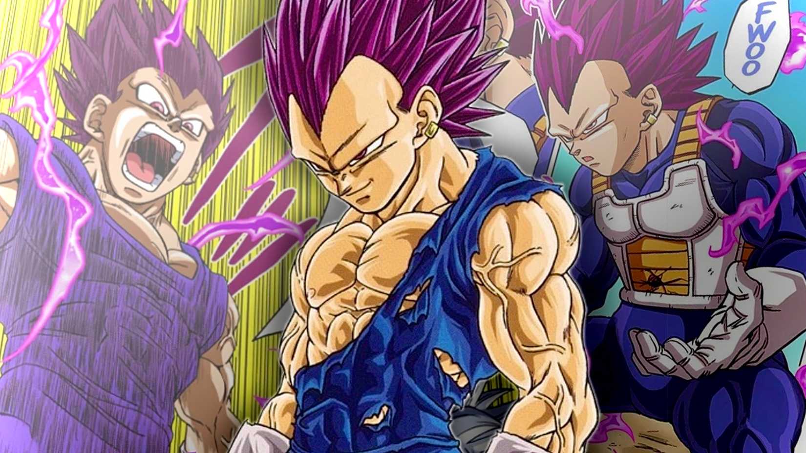 Ultra Ego Vegeta in the Dragon Ball Super manga