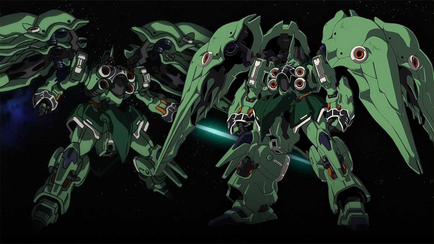 Gundam Unicorn anime's Kshatriya mecha robot