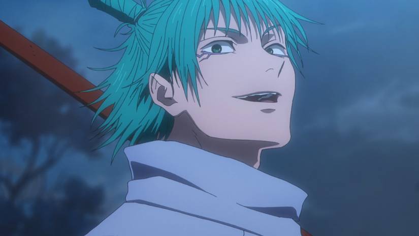 Hajime Kashimo sourit dans Jujutsu Kaisen Saison 3 Episode 6