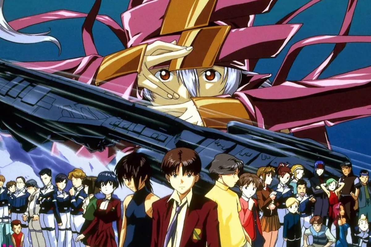 Infinite Ryvius Anime Space Battle HD Scene