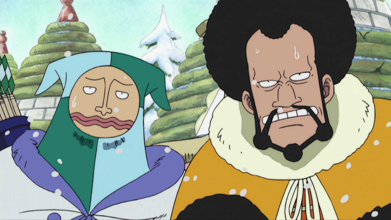 Kuromarimo et Chess ont l'air inquiets