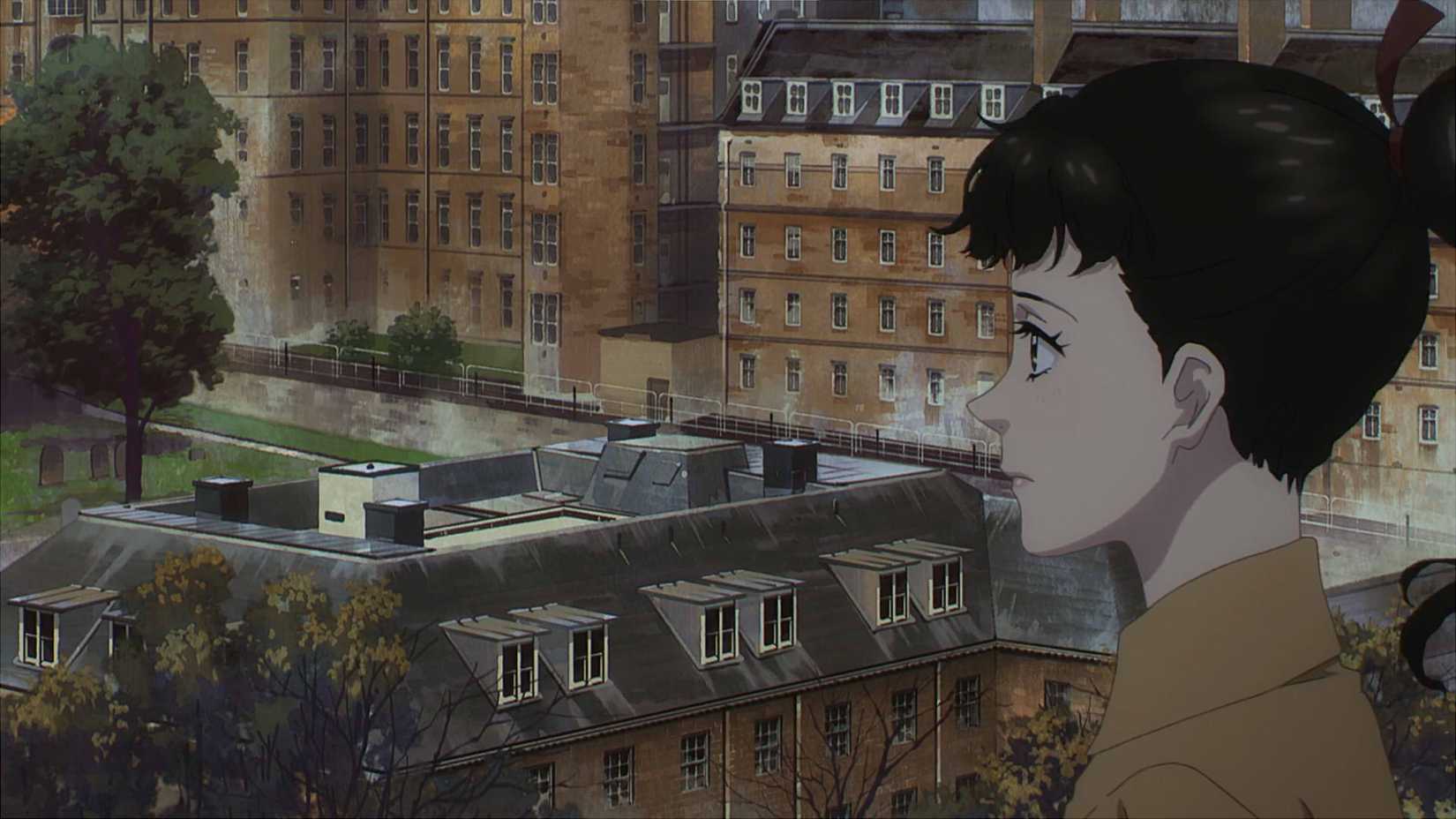 Lili looks over the city sadly in Love Through a Prism.