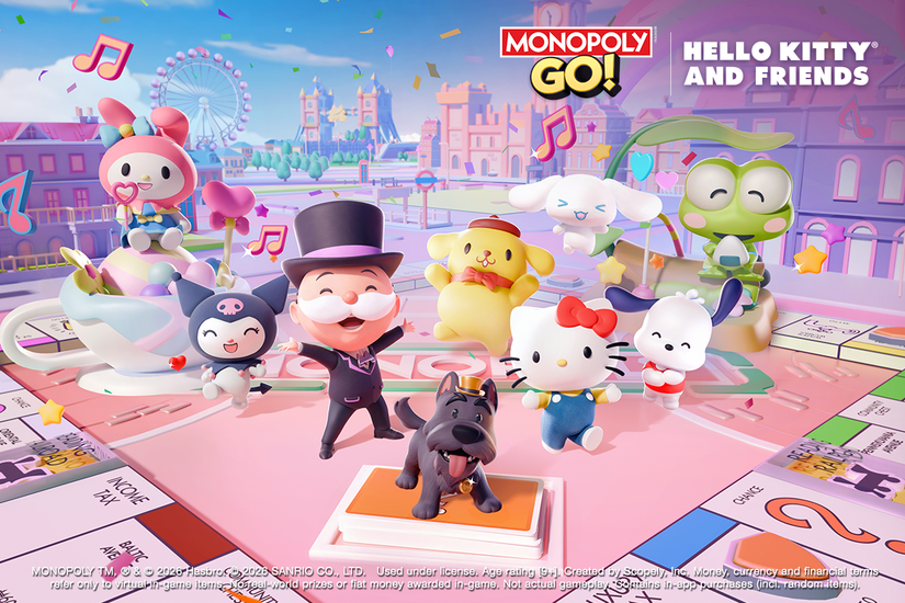 Hello Kitty &amp; Friends Officially Return to Hasbro in New Monopoly Go ...