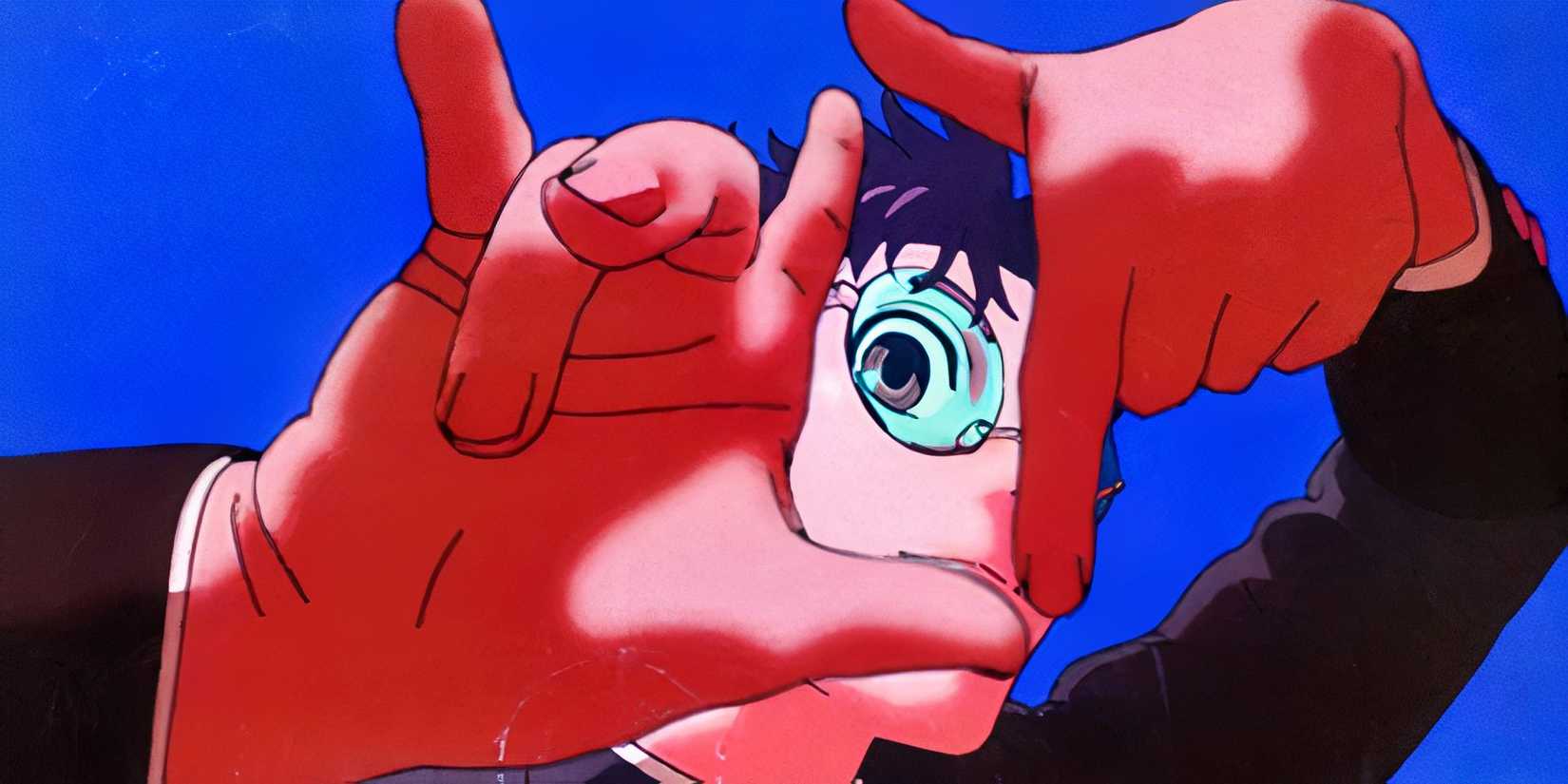 Okarun pose dans l'OP de la saison 1 de Dandadan