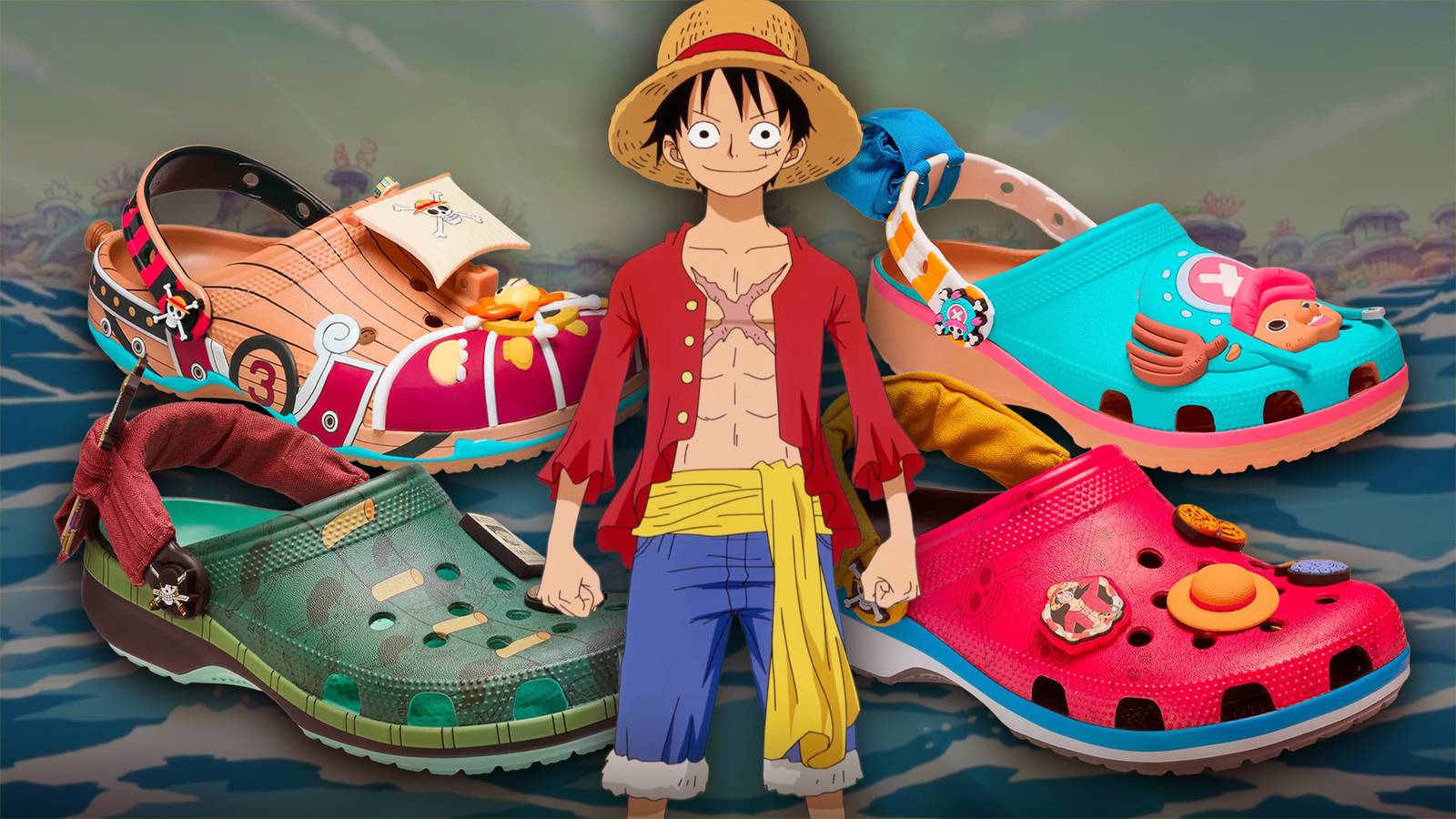 One Piece Footwear Collection Officially Hits the U.S. Ahead of New Netflix Release