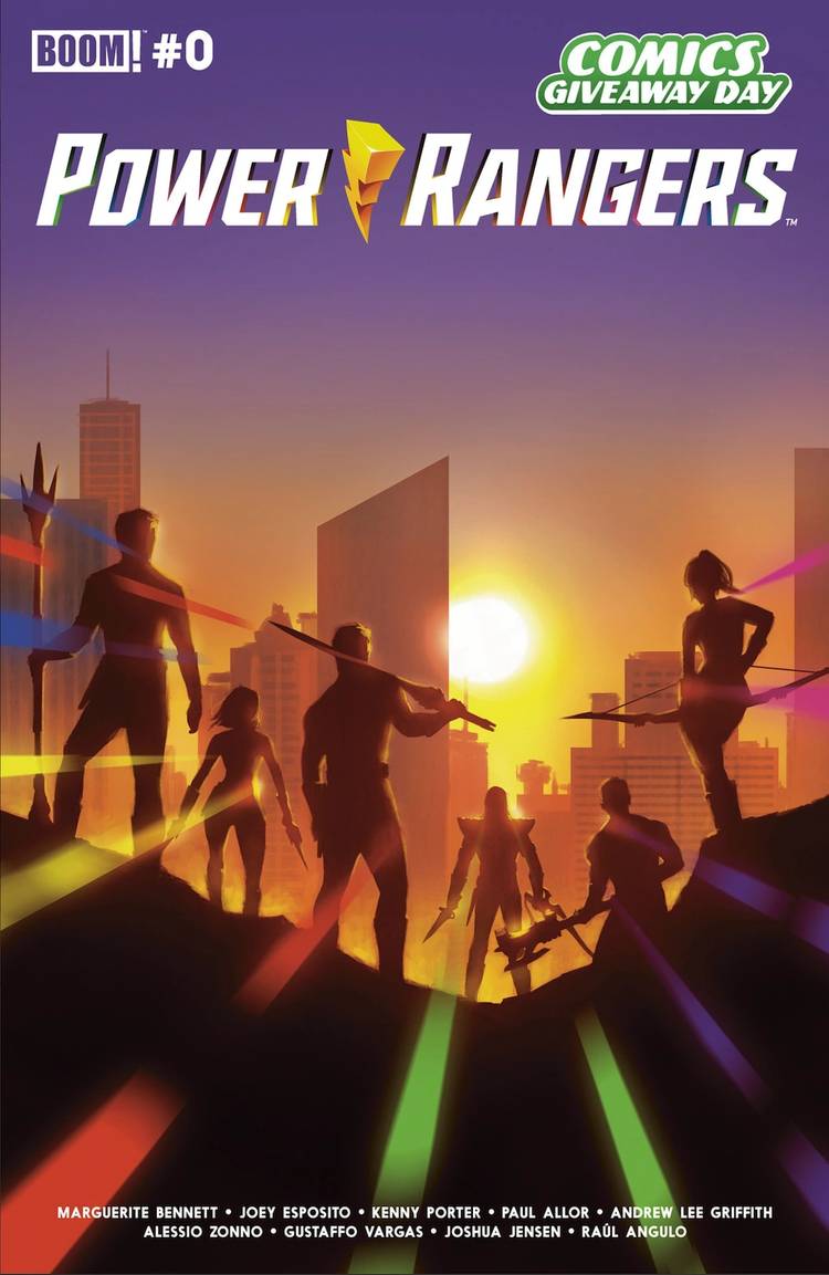 Power Rangers 0 CGD cover full