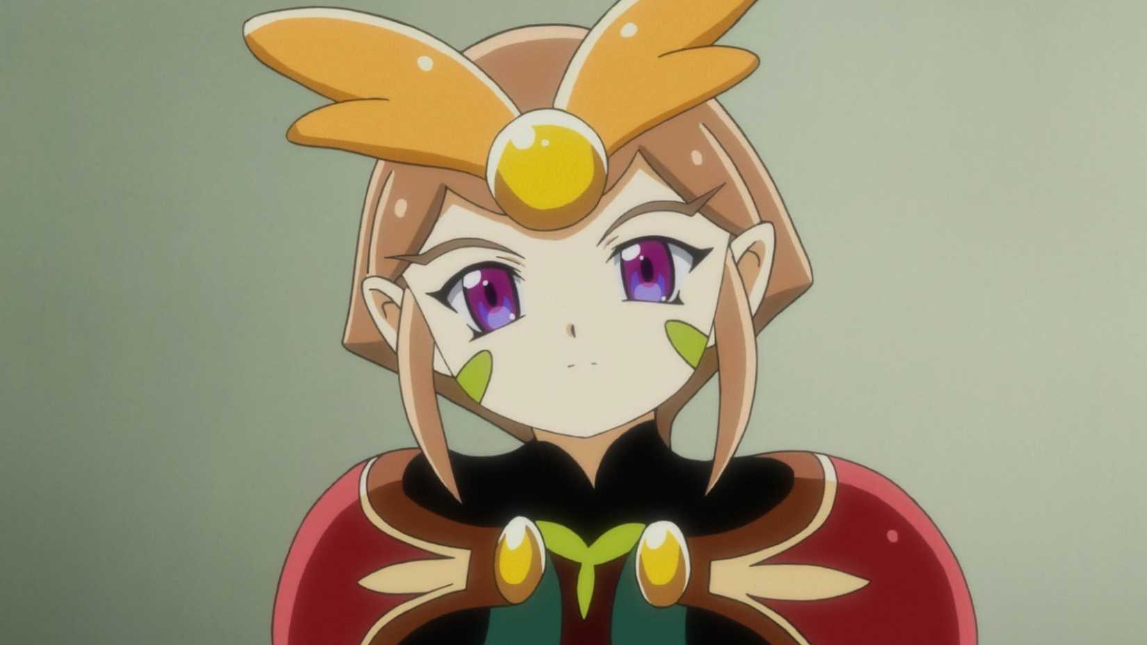 The Goddess Tokimi, in her chibi form, looking bemused in Tenchi Muyo Ryo-Ohki season 4 episode 1