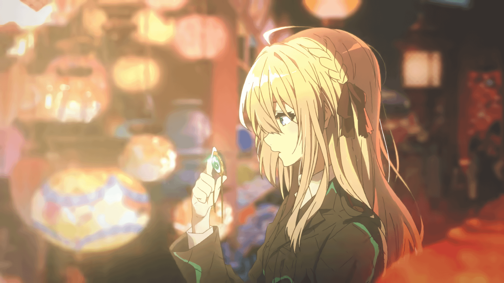 Violet Evergarden Season 1 Episode 8 Violet chooses a pendant