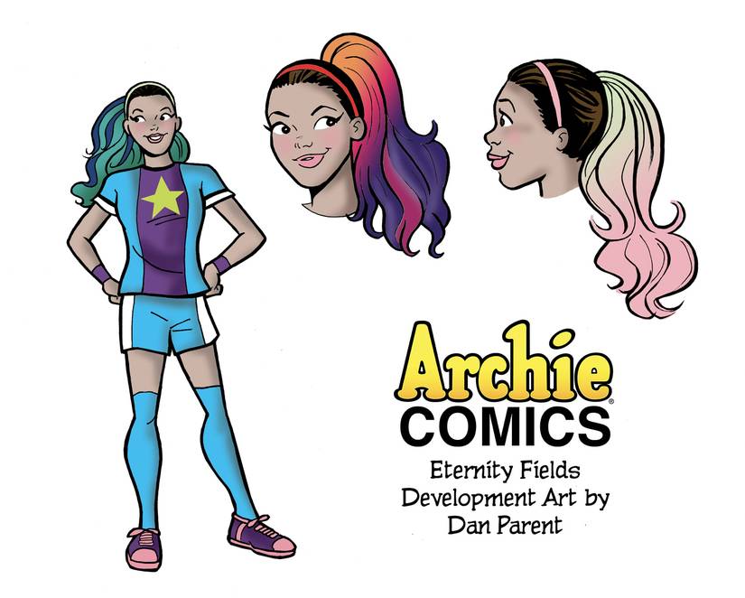 Dan Parent's concept art for Eternity Field