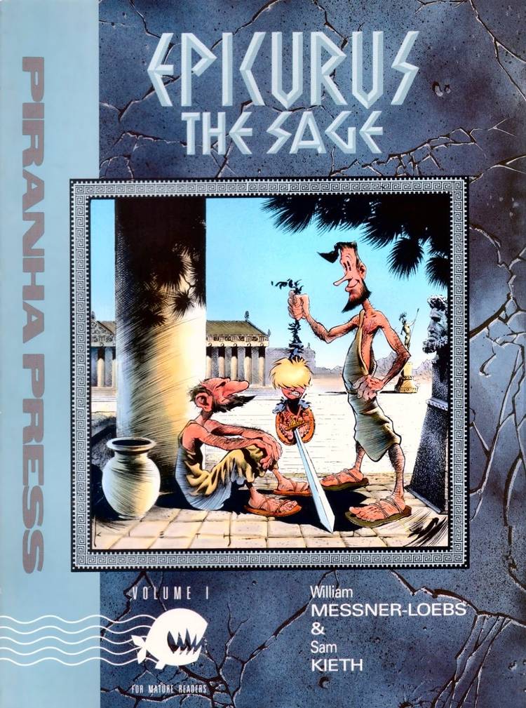 The cover of Epicurus the Sage #1