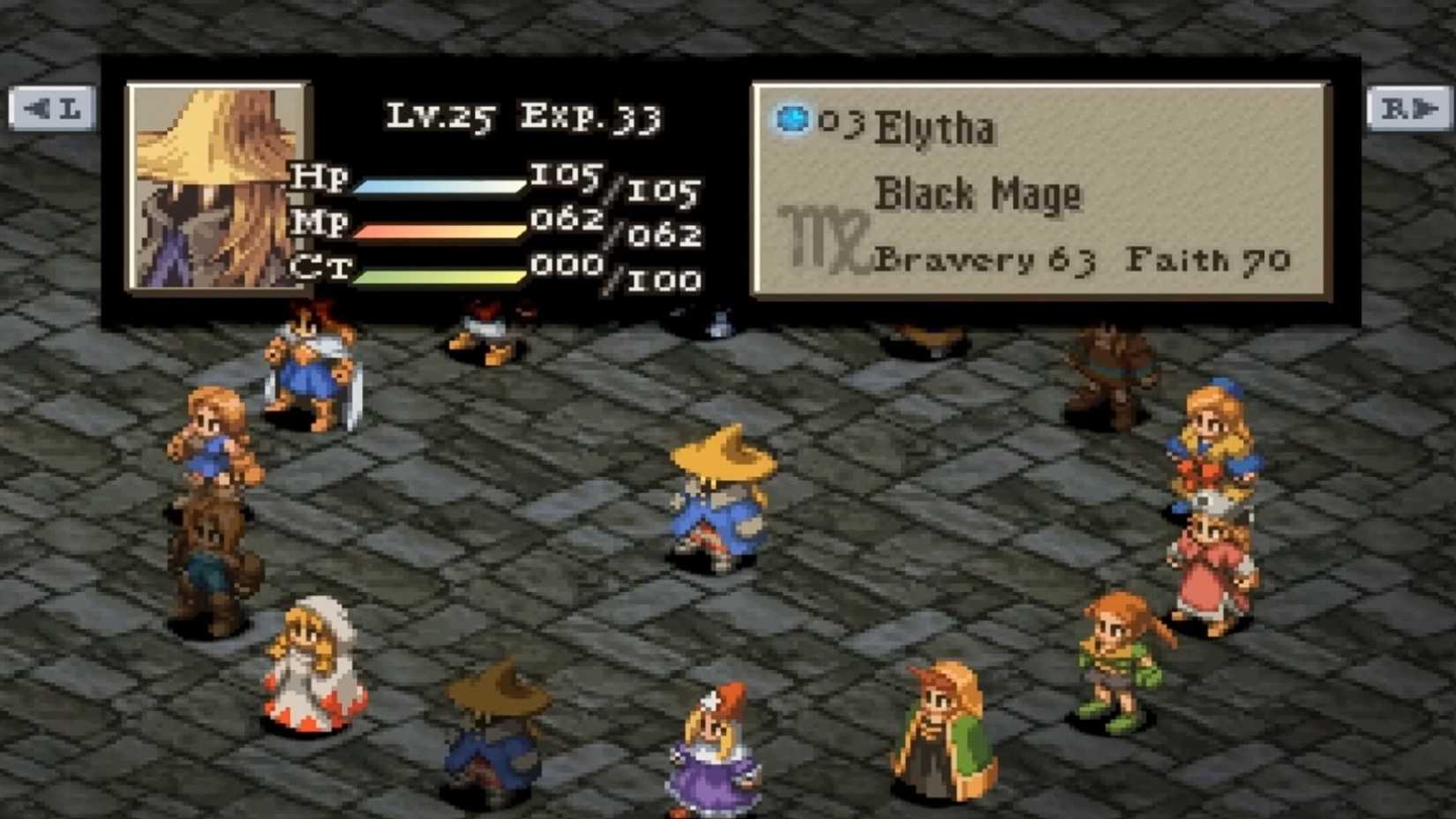 Final Fantasy Tactics on the PS1