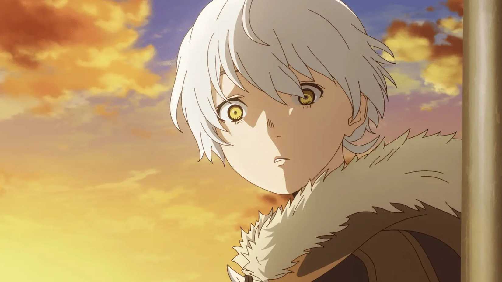 Fushi the immortal looking at the screen in To Your Eternity