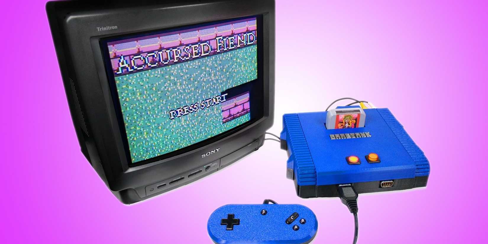 GameTank 8-Bit Console with Accursed Fiend