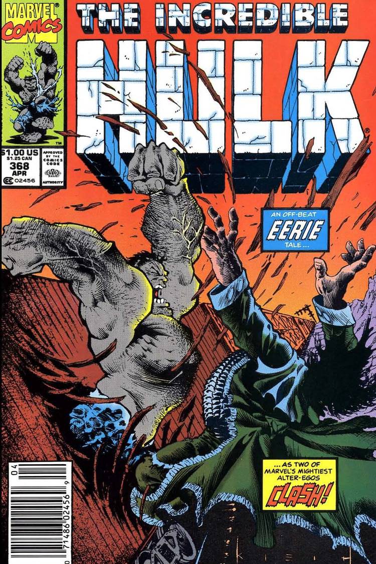 The cover of Incredible Hulk #368