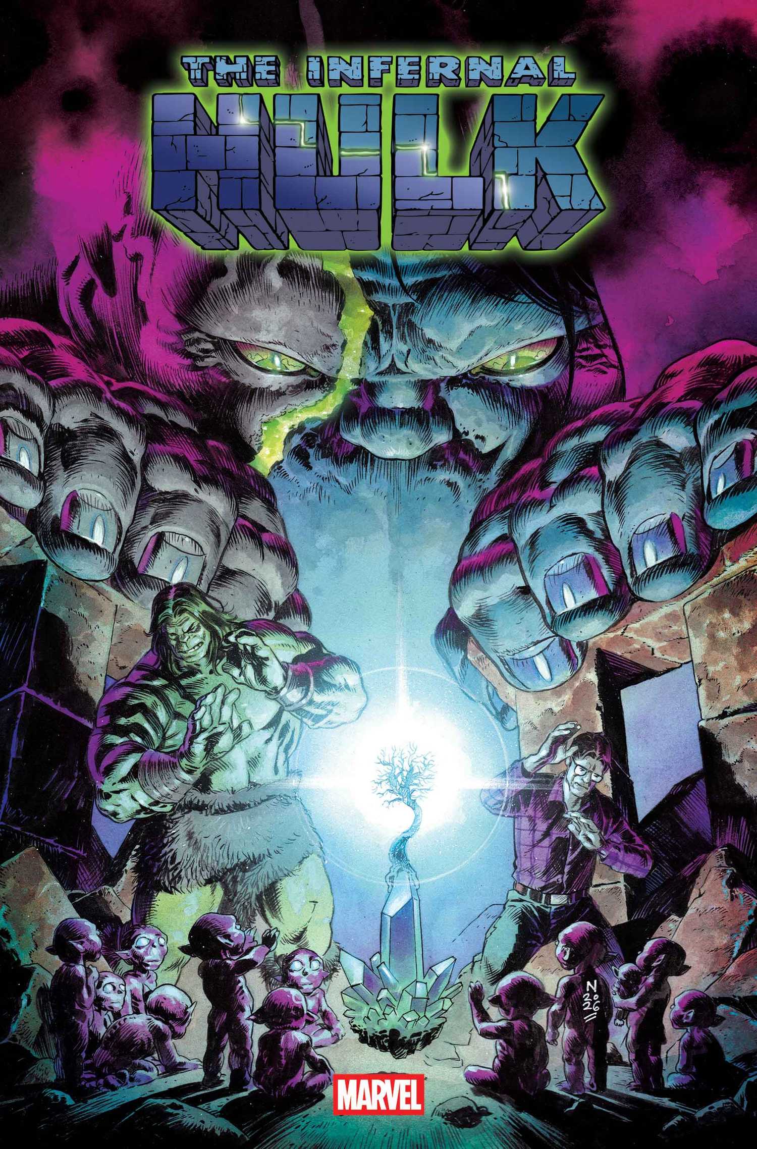 The cover of Infernal Hulk #8