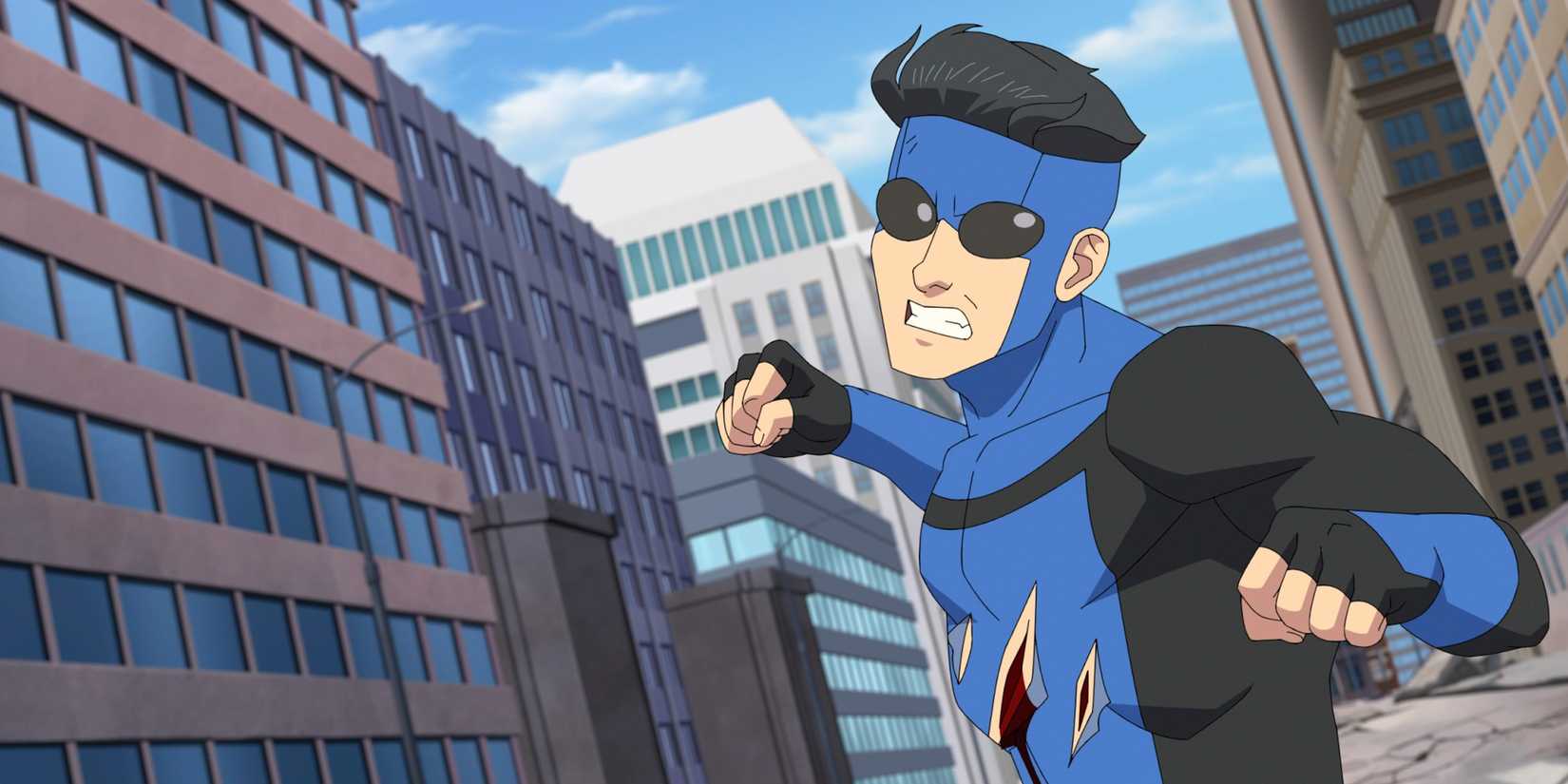 Invincible punching in Invinicble Season 4