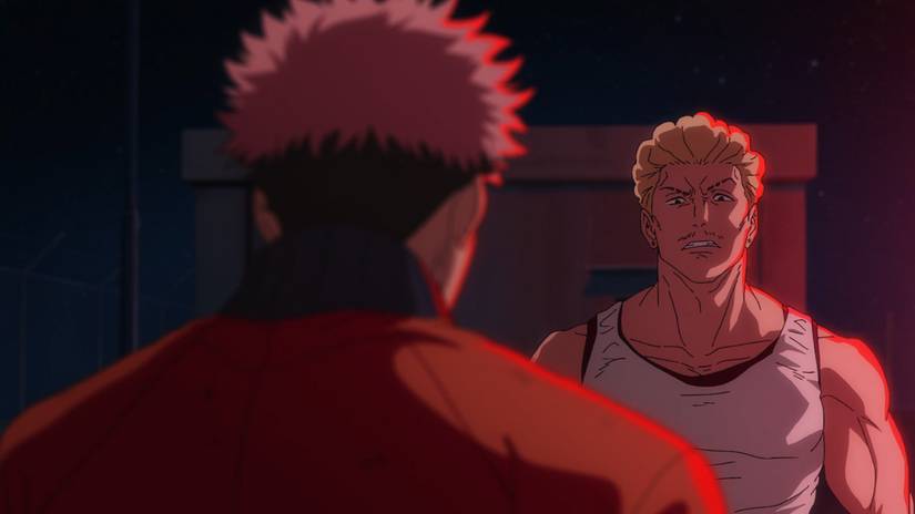 Kinji Hakari essaie de comprendre Yuji Itadori dans la saison 3 de JJK