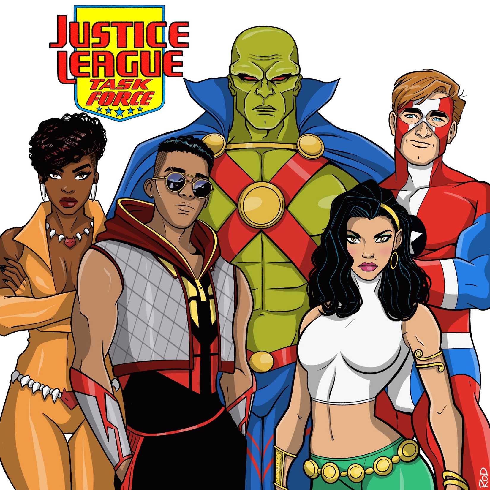 Martian Manhunter forms JLTF with his old friends