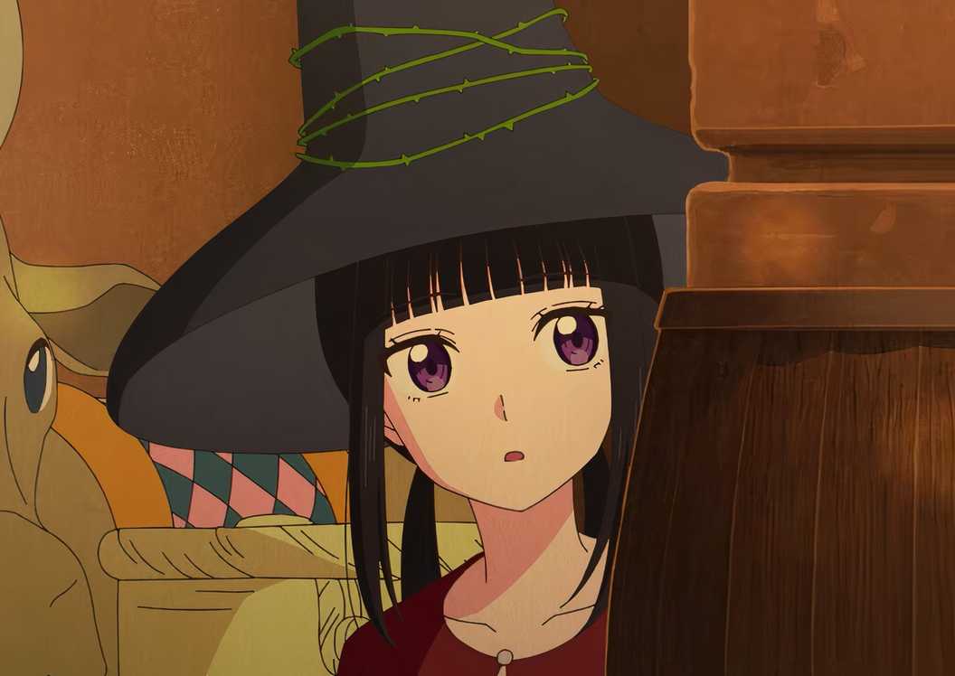 Luna, the Black Witch protagonist of the Champignon Witch anime series