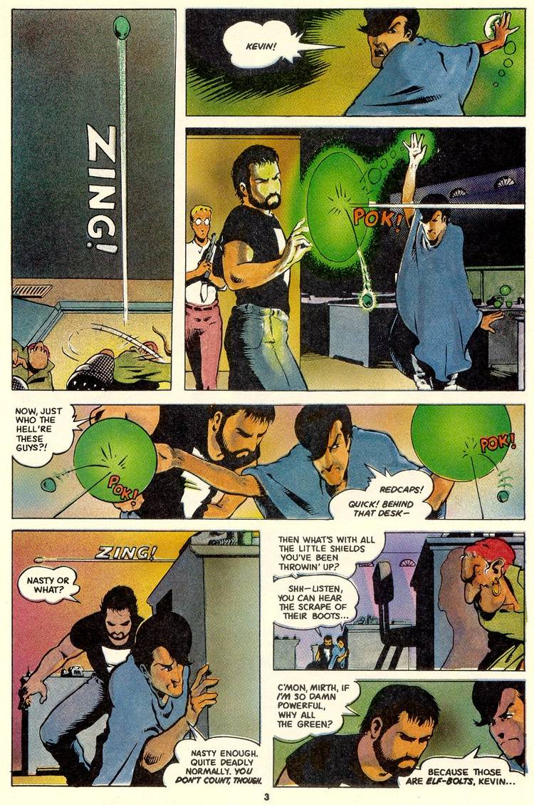 The Mage is under attack