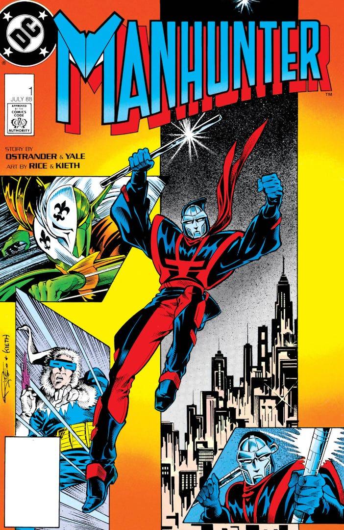 The cover of Manhunter #1