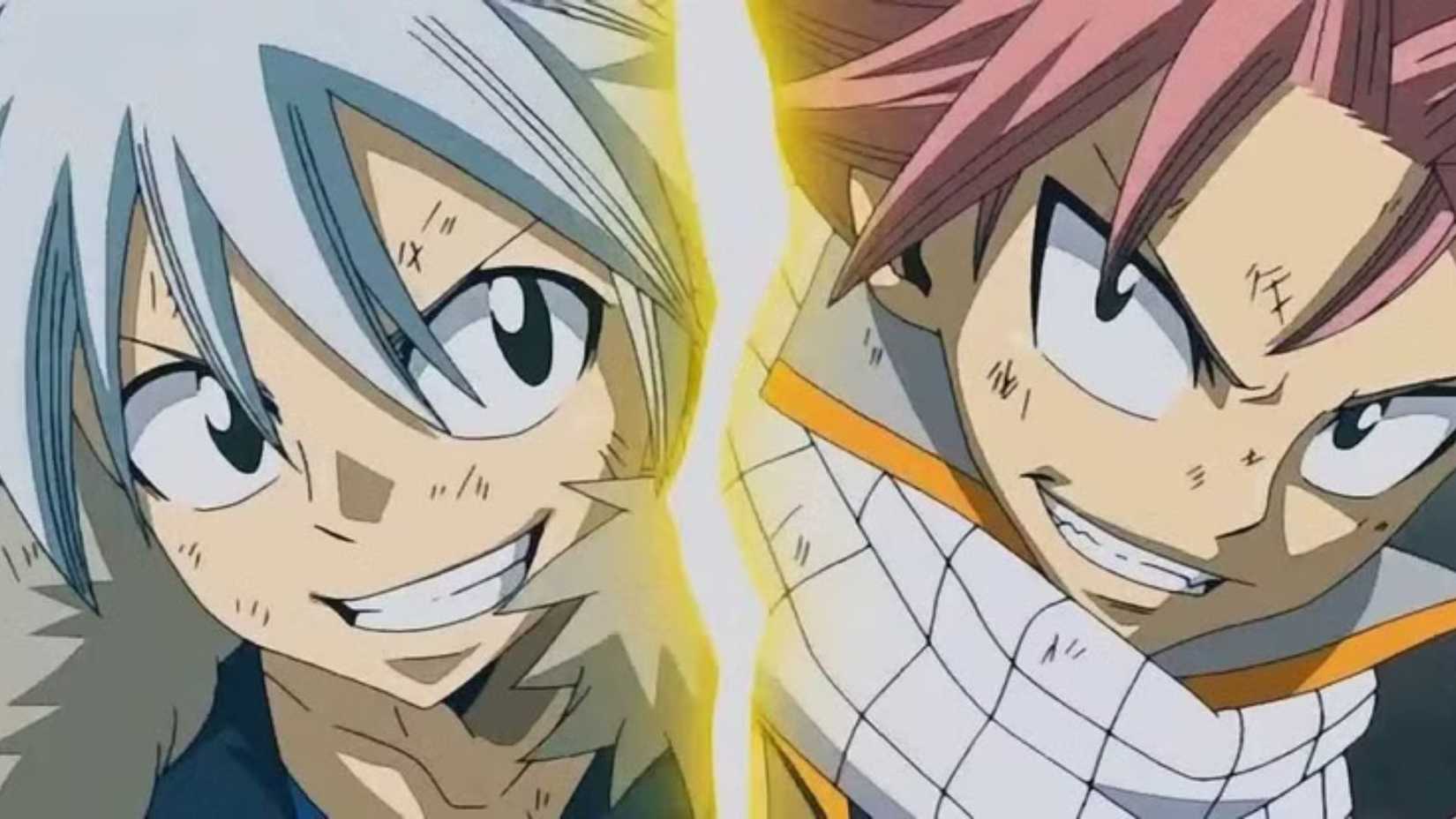 Natsu et Haru ont une compétition dans le crossover Fairy Tail x Rave