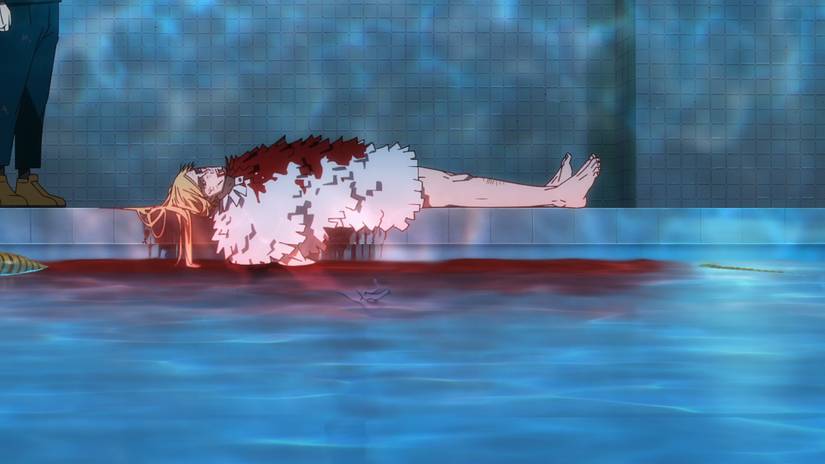 Reggie Star dying poolside in JJK Episode 58