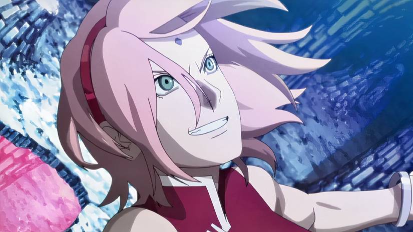 Sakura Haruno fights Shin Uchiha in Boruto: Naruto Next Generations