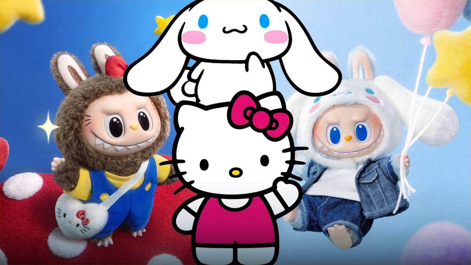 Hello Kitty's New Labubu Plush Collection Launches This Week