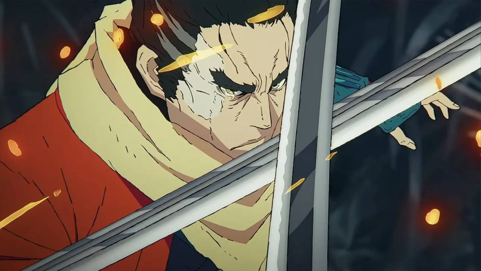 Arte oficial de Sekiro: No Defeat mostrando o protagonista Wolf
