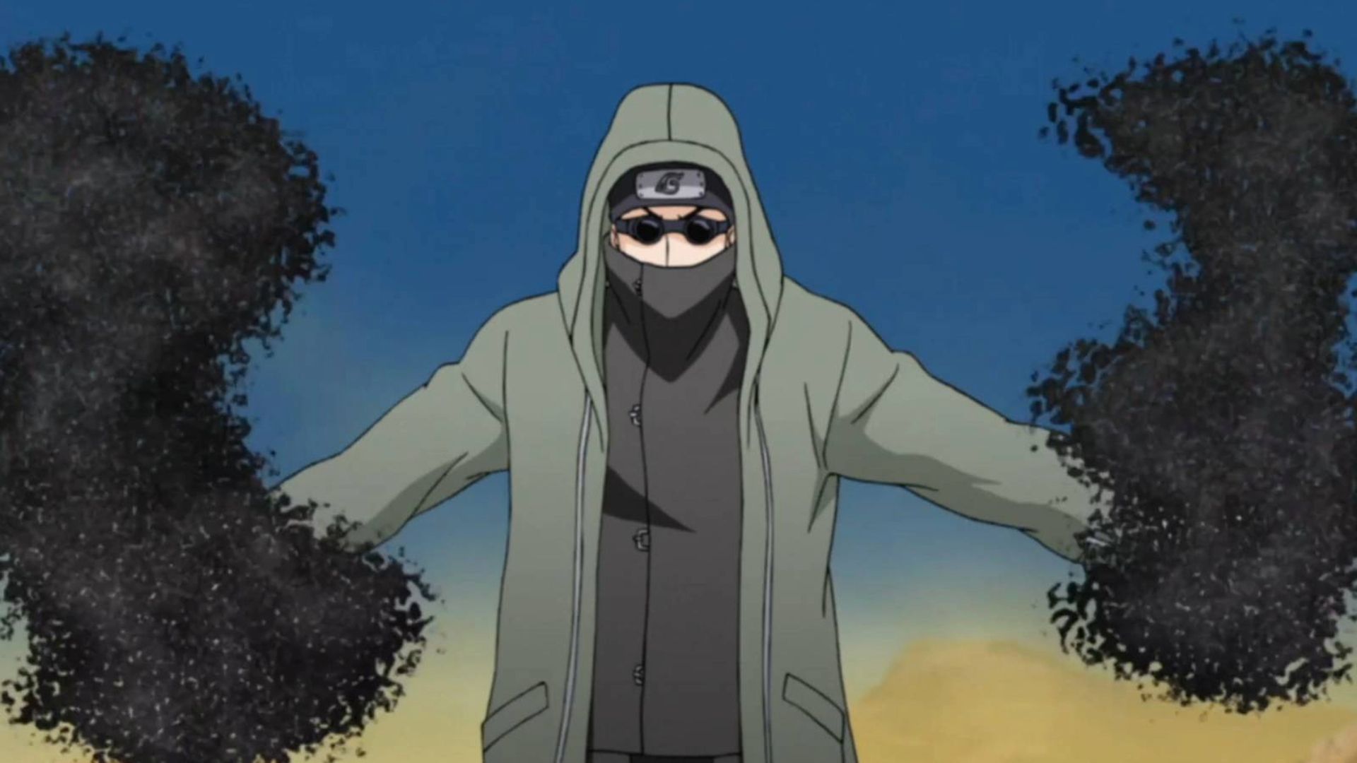 Shino Aburame in Naruto: Shippuden anime