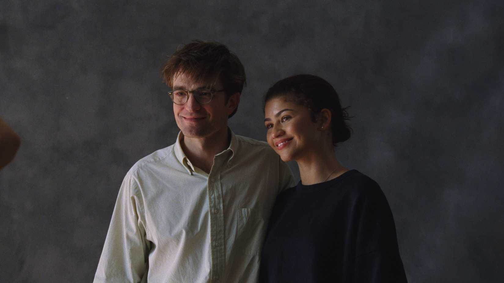 Robert Pattinson and Zendaya are shot in The Drama