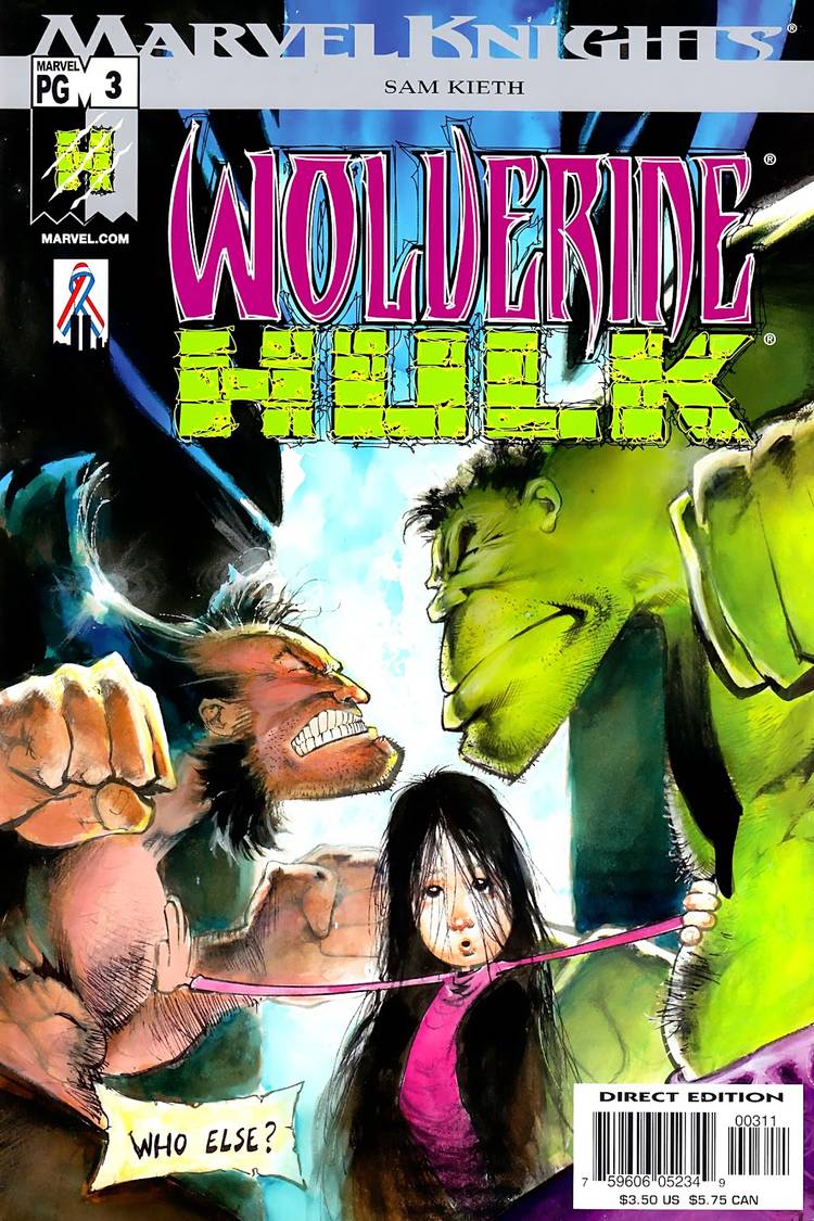 The cover of Wolverine/Hulk #3