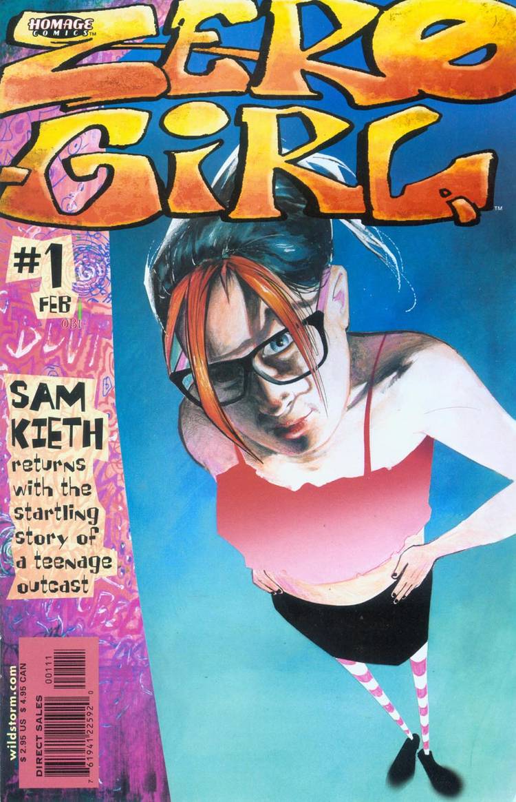 The cover of Zero Girl #1