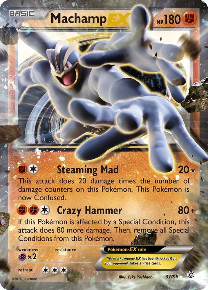 Machamp EX - XY - Ancient Origins Real Time Price Data.