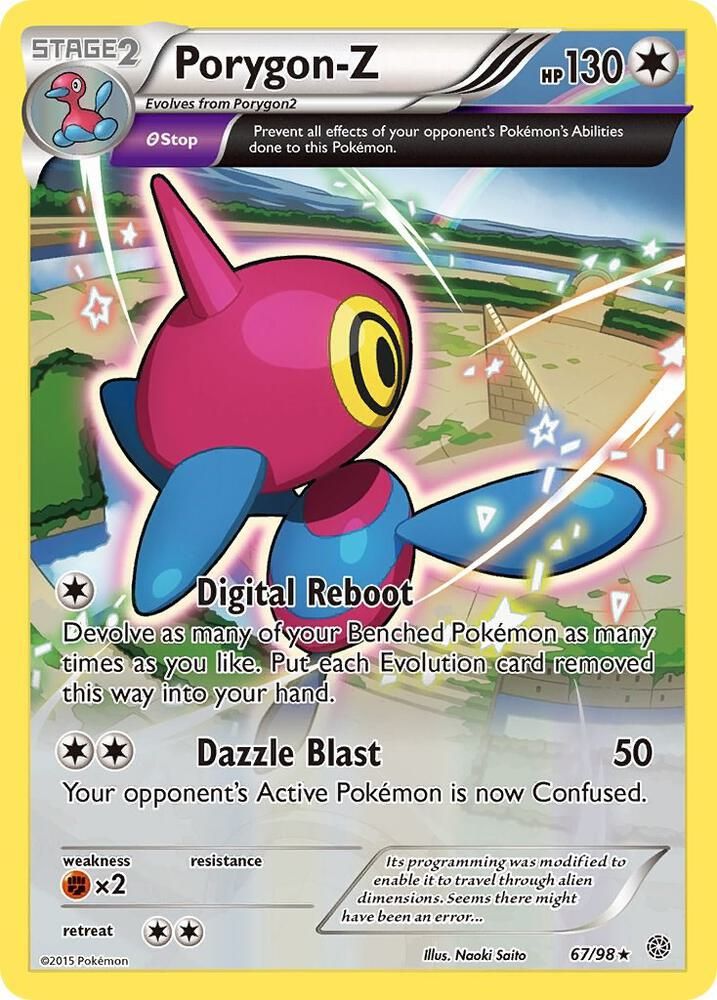 Porygon Z 67 - XY - Ancient Origins Real Time Price Data.