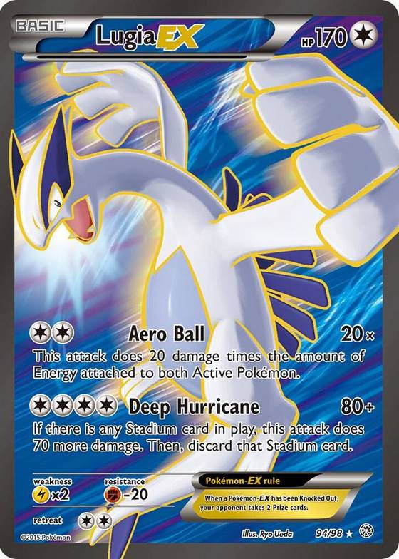 pokemon card lugia price V 185/195- Silver Tempest - Full Art - Ultra Rare Colorless Ability Summoning Star During your turn Lugia Price & Card Details