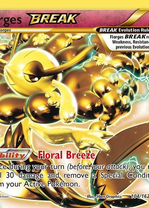 florges pokemon card value Pokemon Forbidden Light Florges #86
