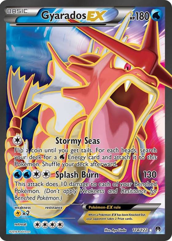 gyarados pokemon card value 2016 - 34/108 Reverse Holo Rare Celebrate the legacy of your favorite tabletop game with this Gyarados EX 2016 Pokemon XY Promo #XY106 PSA Authenticated 9 Card Sold at Auction: Pokemon XY