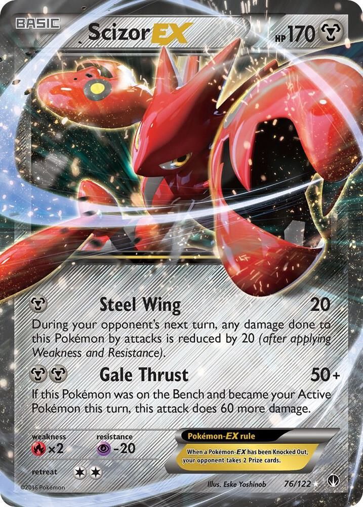 Scizor EX - XY - BREAKpoint Real Time Price Data.