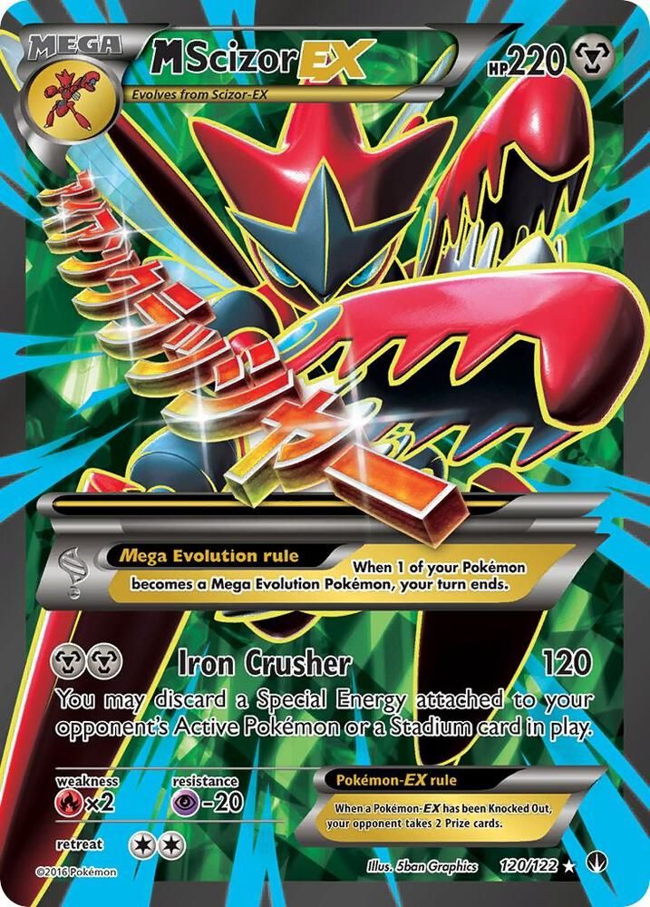 M Scizor EX Full Art - XY - BREAKpoint Real Time Price Data.