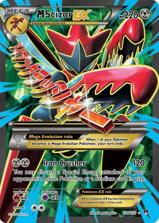 M Scizor EX Full Art - XY - BREAKpoint Real Time Price Data. M Scizor EX Full Art - XY - BREAKpoint Real Time Price Data.
