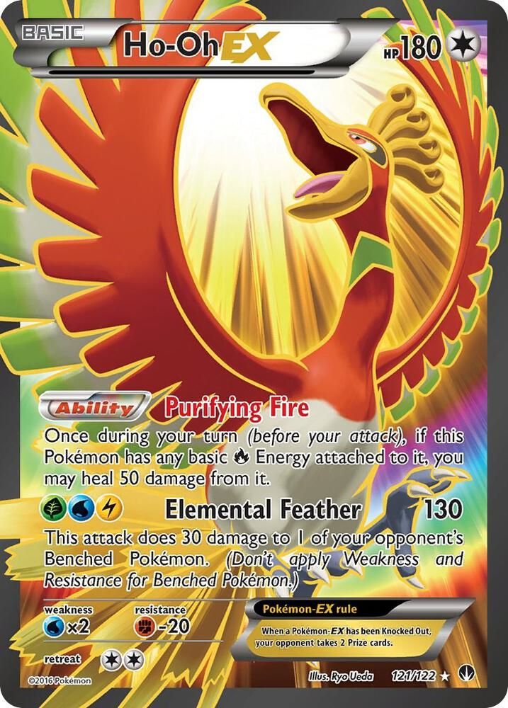 Ho Oh EX Full Art - XY - BREAKpoint Real Time Price Data.