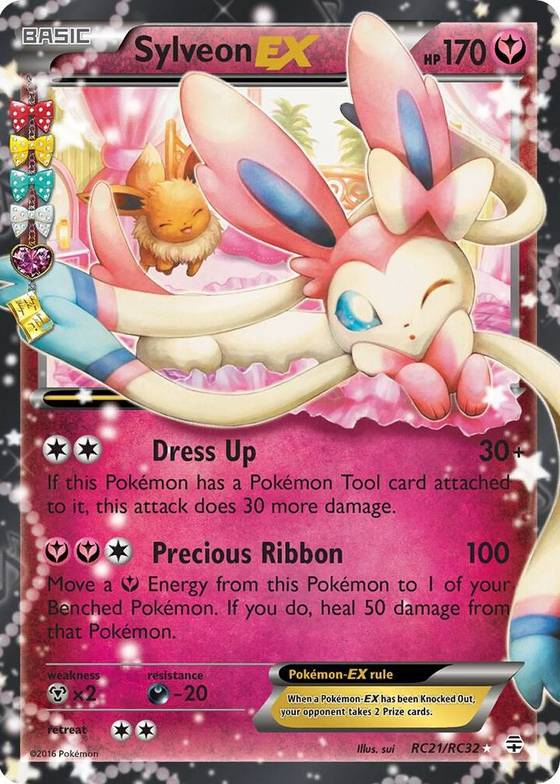 Sylveon EX - Generations: Radiant Collection Real Time Price Data. Sylveon EX - Generations: Radiant Collection Real Time Price Data.