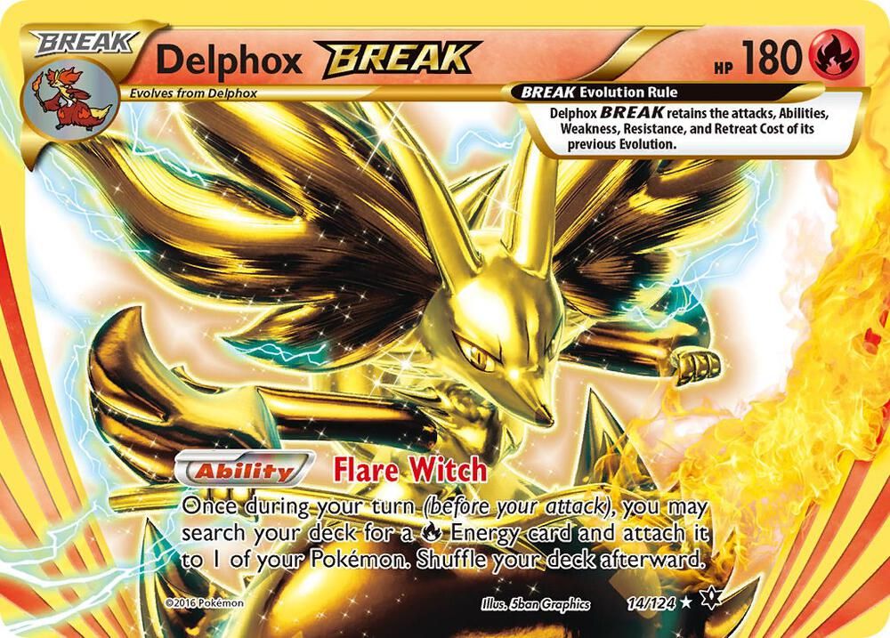 Delphox BREAK - XY - Fates Collide Real Time Price Data.