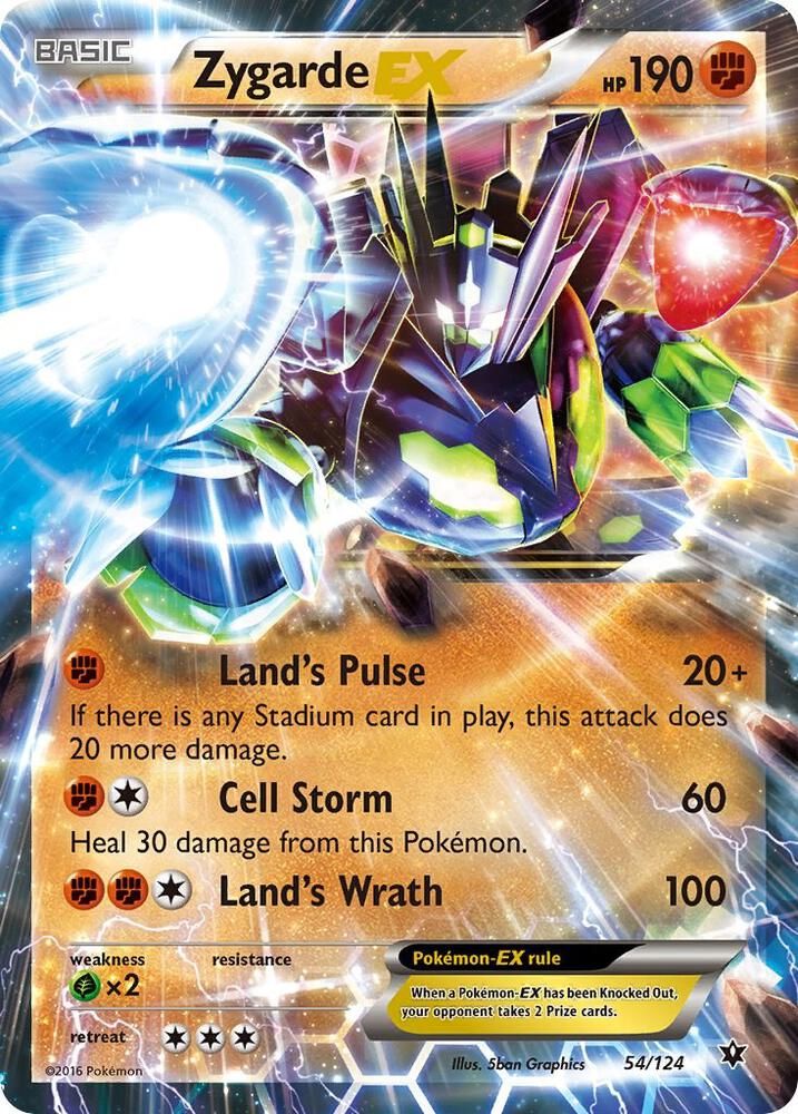 Zygarde EX - XY - Fates Collide Real Time Price Data.