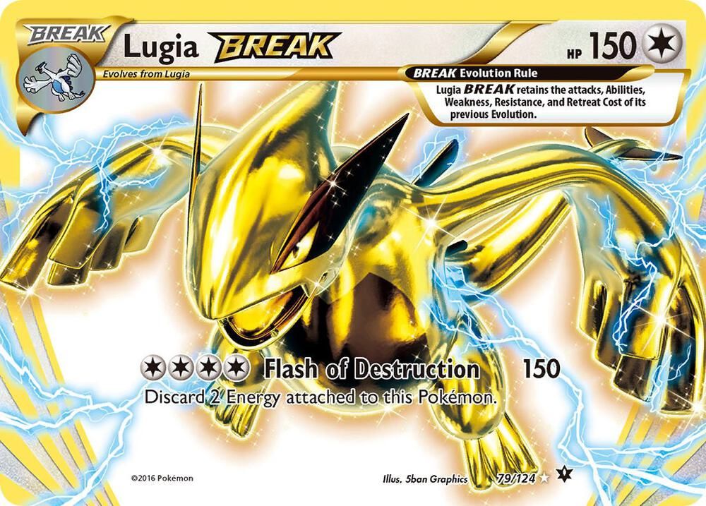 Lugia BREAK - XY - Fates Collide Real Time Price Data.