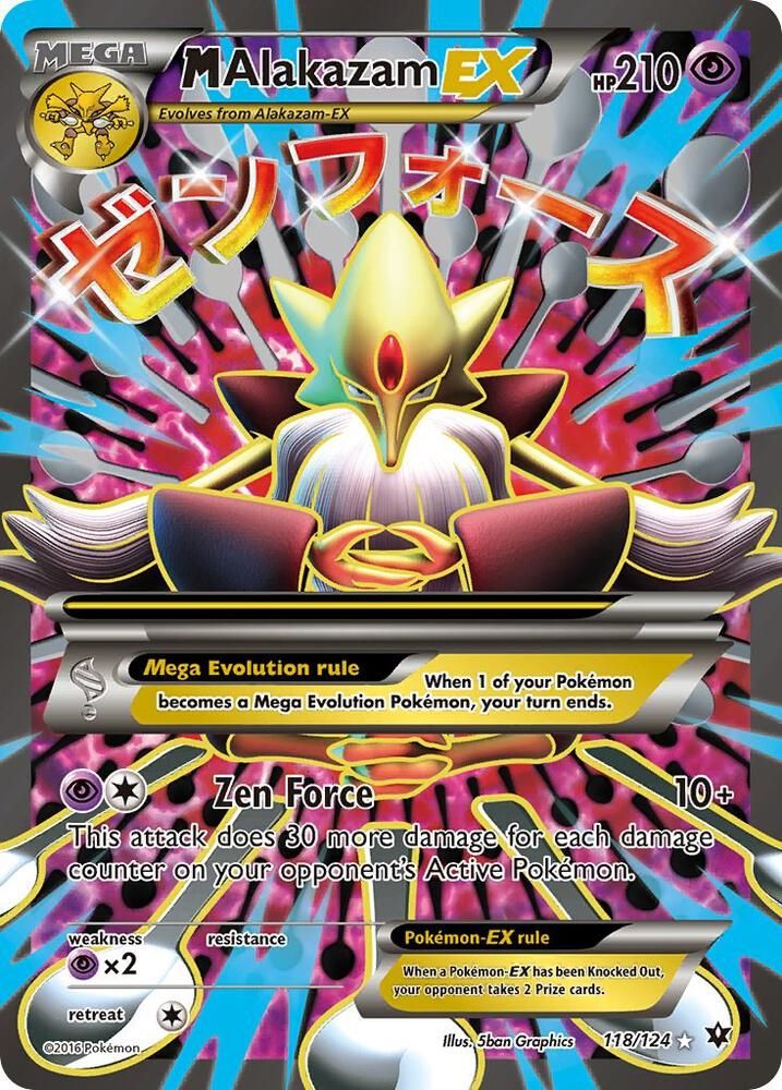 pokemon cards mega ex full art M Scizor EX 120/122 FULL ART