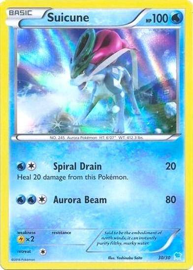 Suicune 30 Holo - XY Trainer Kit: Pikachu Libre & Suicune Real Time Price Data. Suicune 30 Holo - XY Trainer Kit: Pikachu Libre & Suicune Real Time Price Data.